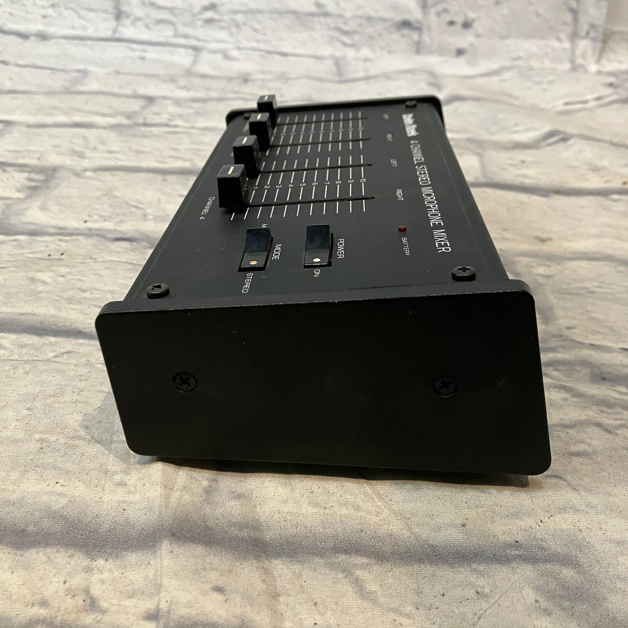 Radio Shack 4 Channel Stereo Microphone Mixer