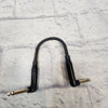 Mogami 10 Inch Patch Cable with Right Angle Ends
