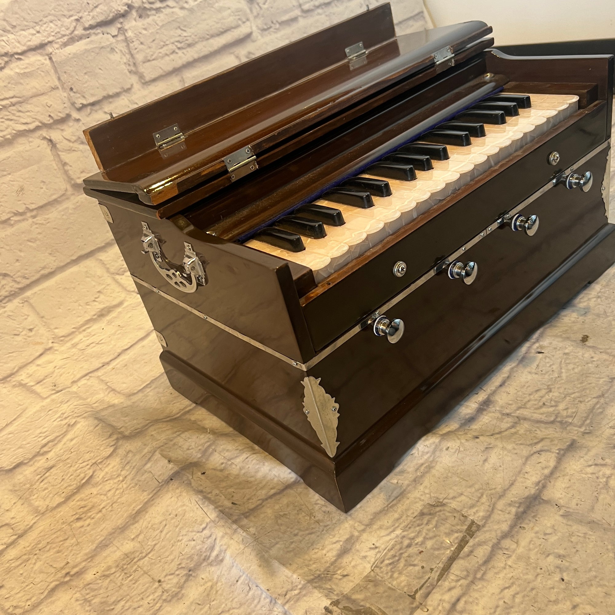 Old Delhi Music Panipat Standard Mini Harmonium