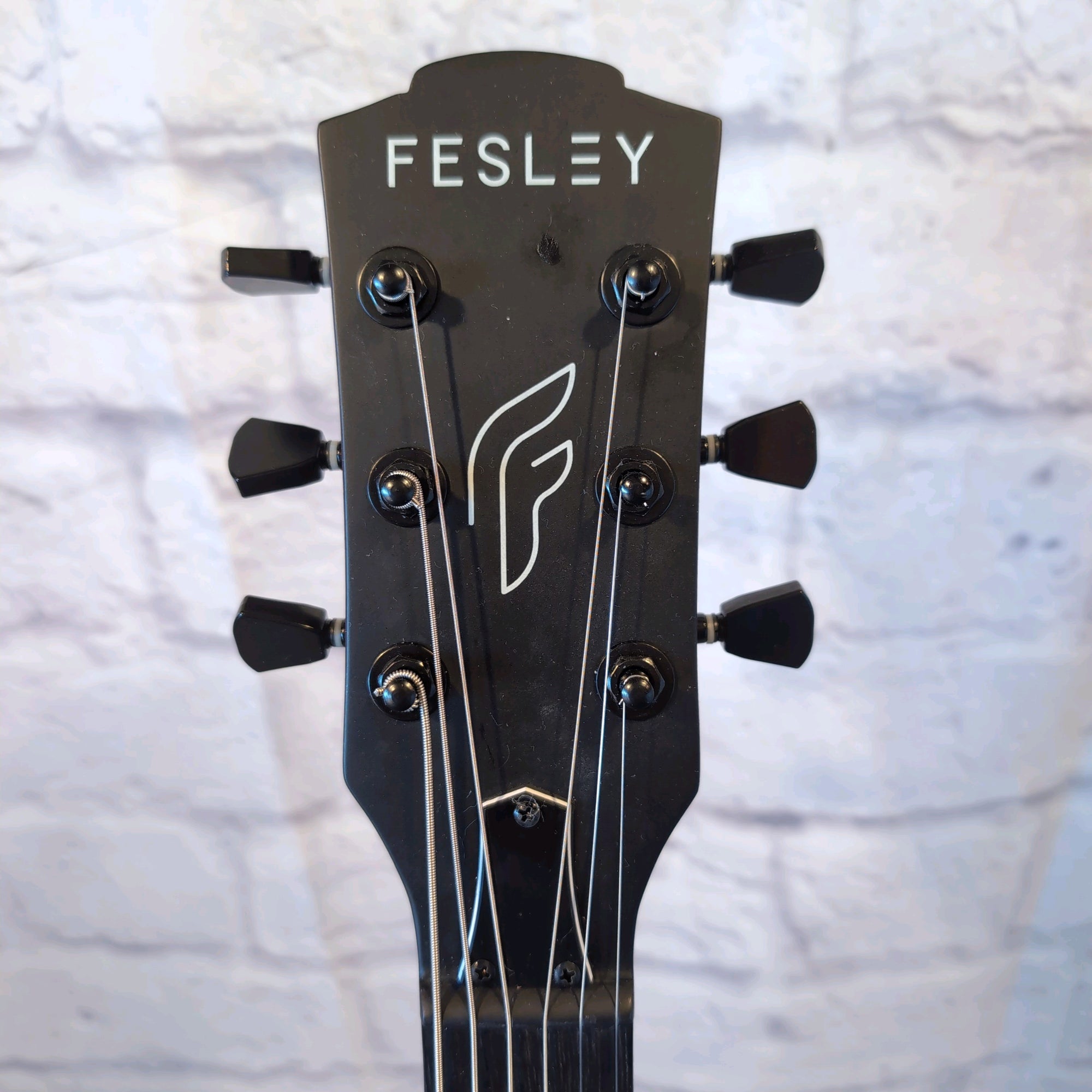 fesley FLP350 Missing Control Cover Electric Guitar