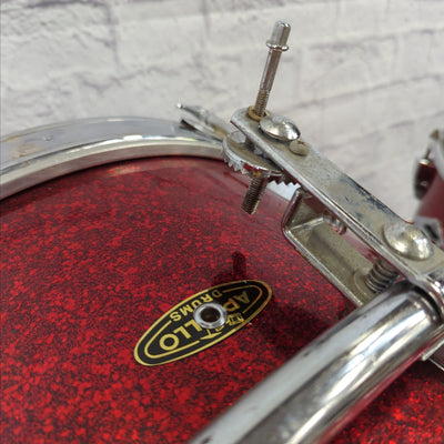 Apollo 3pc Red Sparkle MIJ 1960s Drum Set