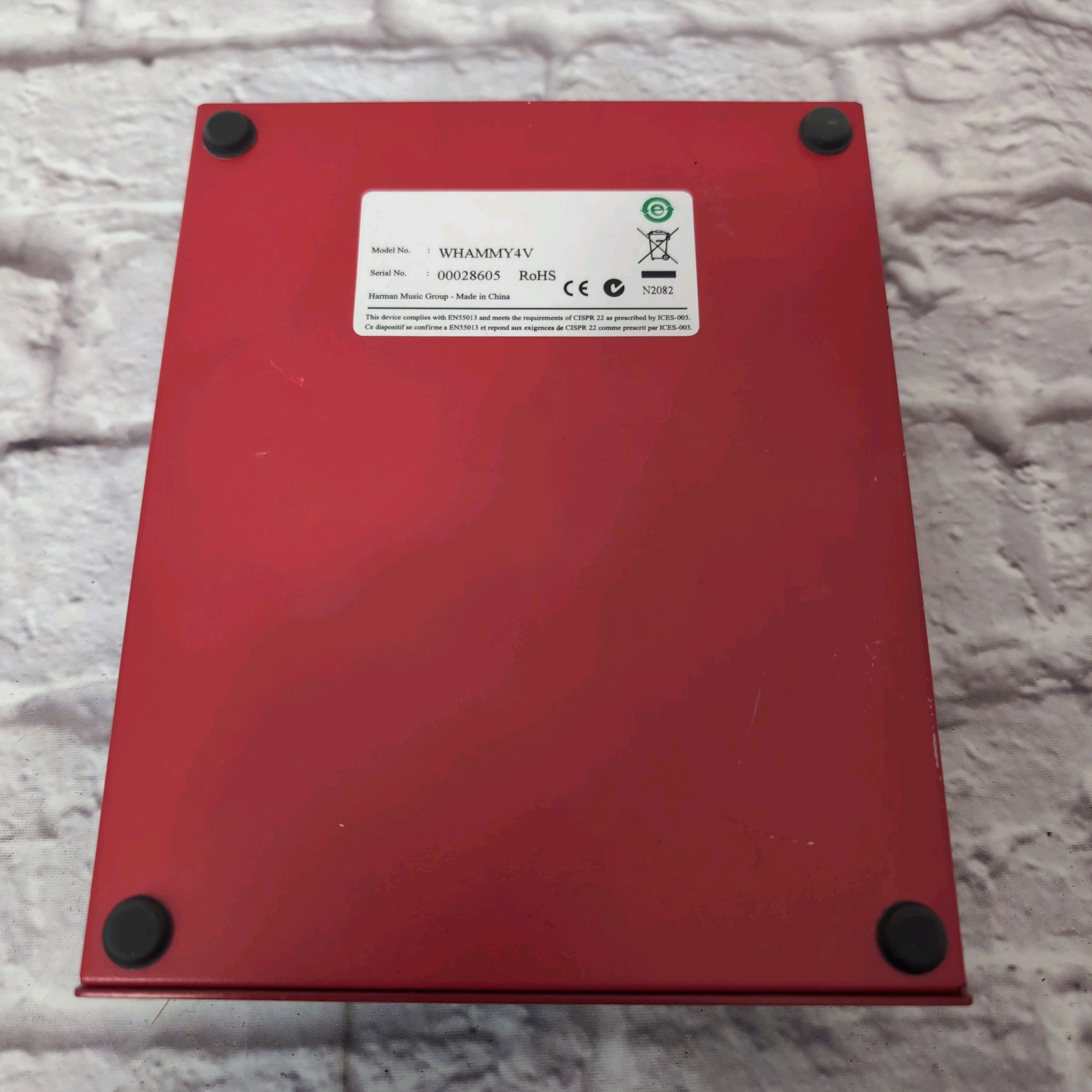 Digitech Whammy V4 Guitar Pitch Pedal w/ Power Supply