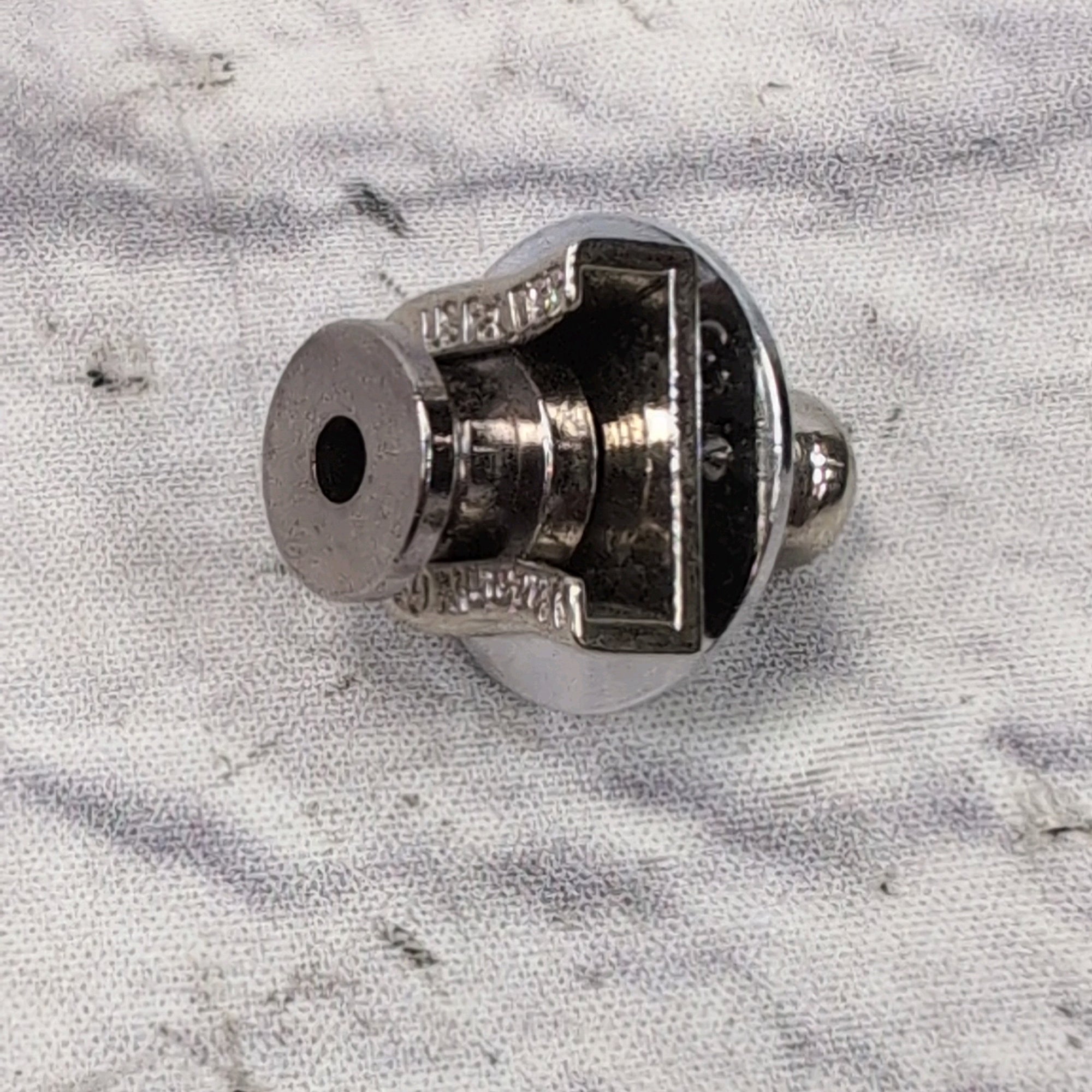 Schaller Chrome Security Strap Locks/Button (Single)