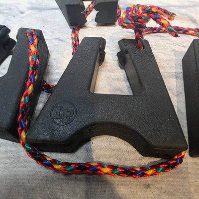 LP Latin Percussion 637 Rubber Congo Feet Drum Accessory