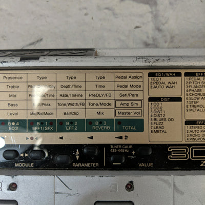 Zoom 3030 Multieffects Pedal Effects Pedal