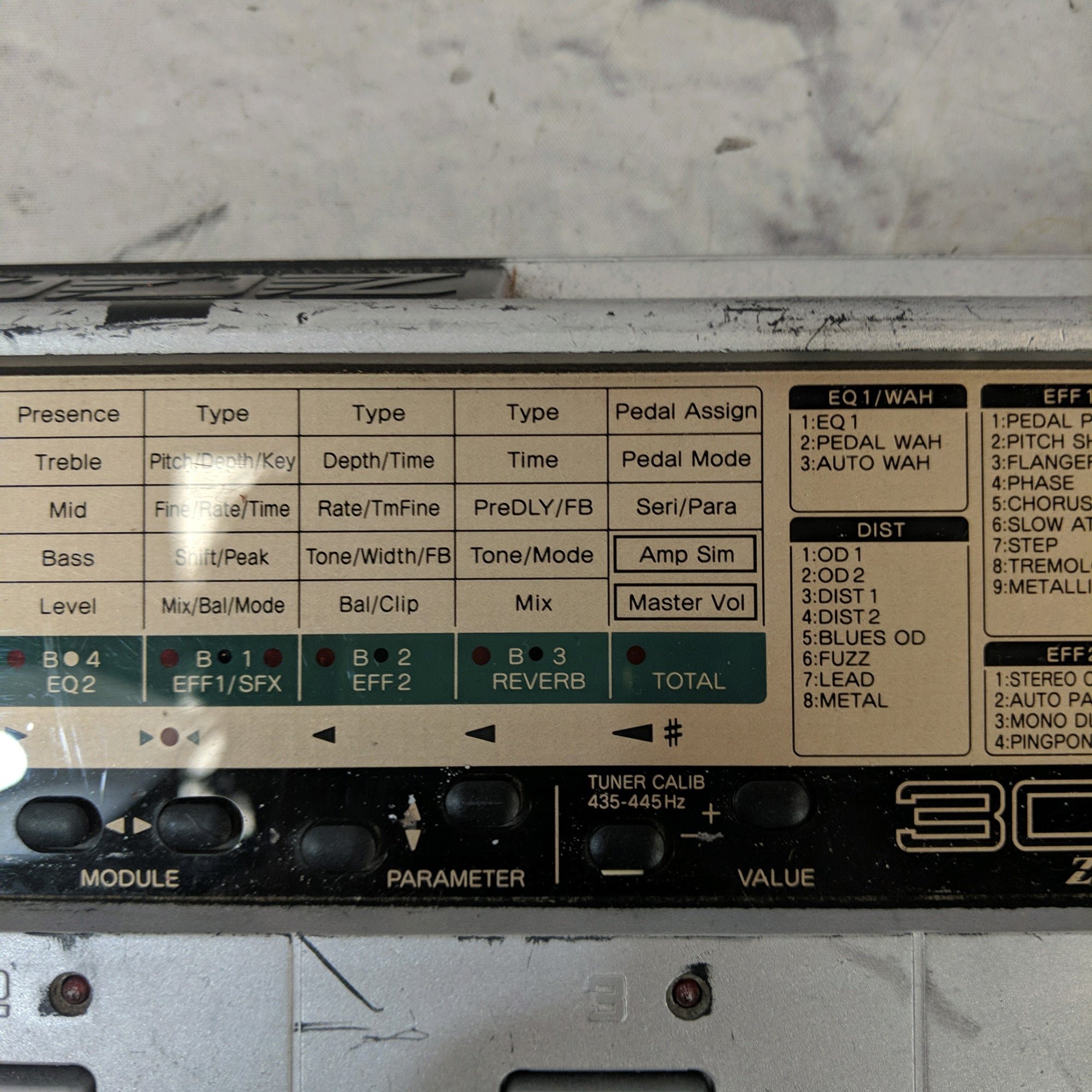 Zoom 3030 Multieffects Pedal Effects Pedal