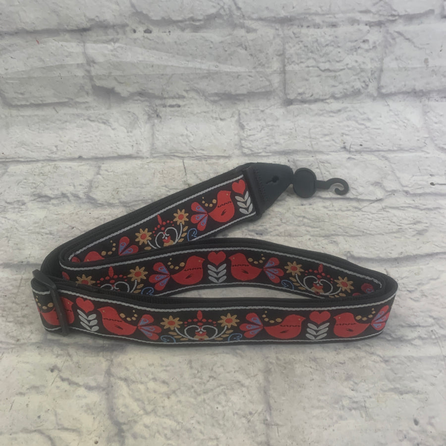 Ernie Ball Jacquard Strap Flowers And Birds
