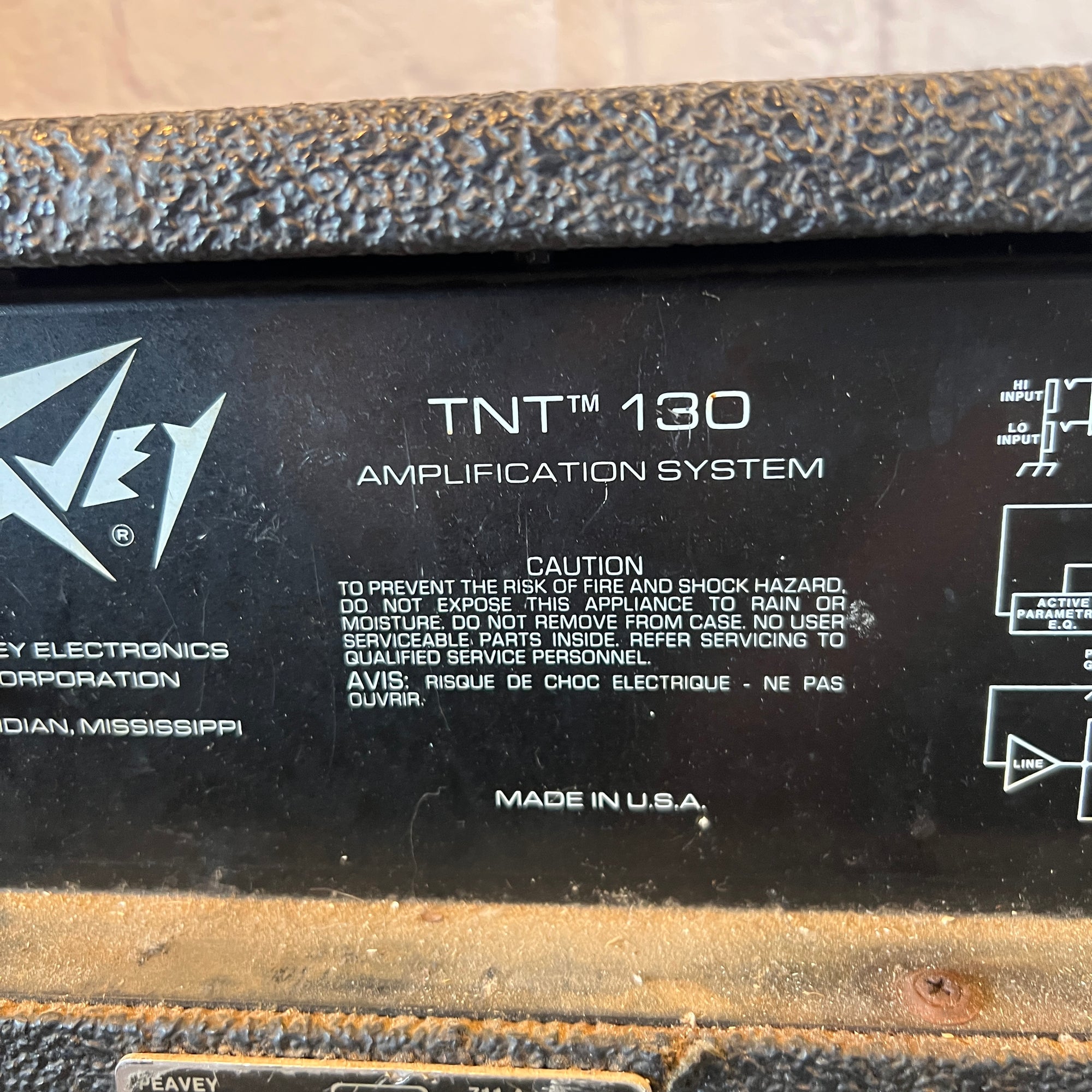 Peavey TNT 130 Bass Combo AS-IS PARTS OR REPAIR