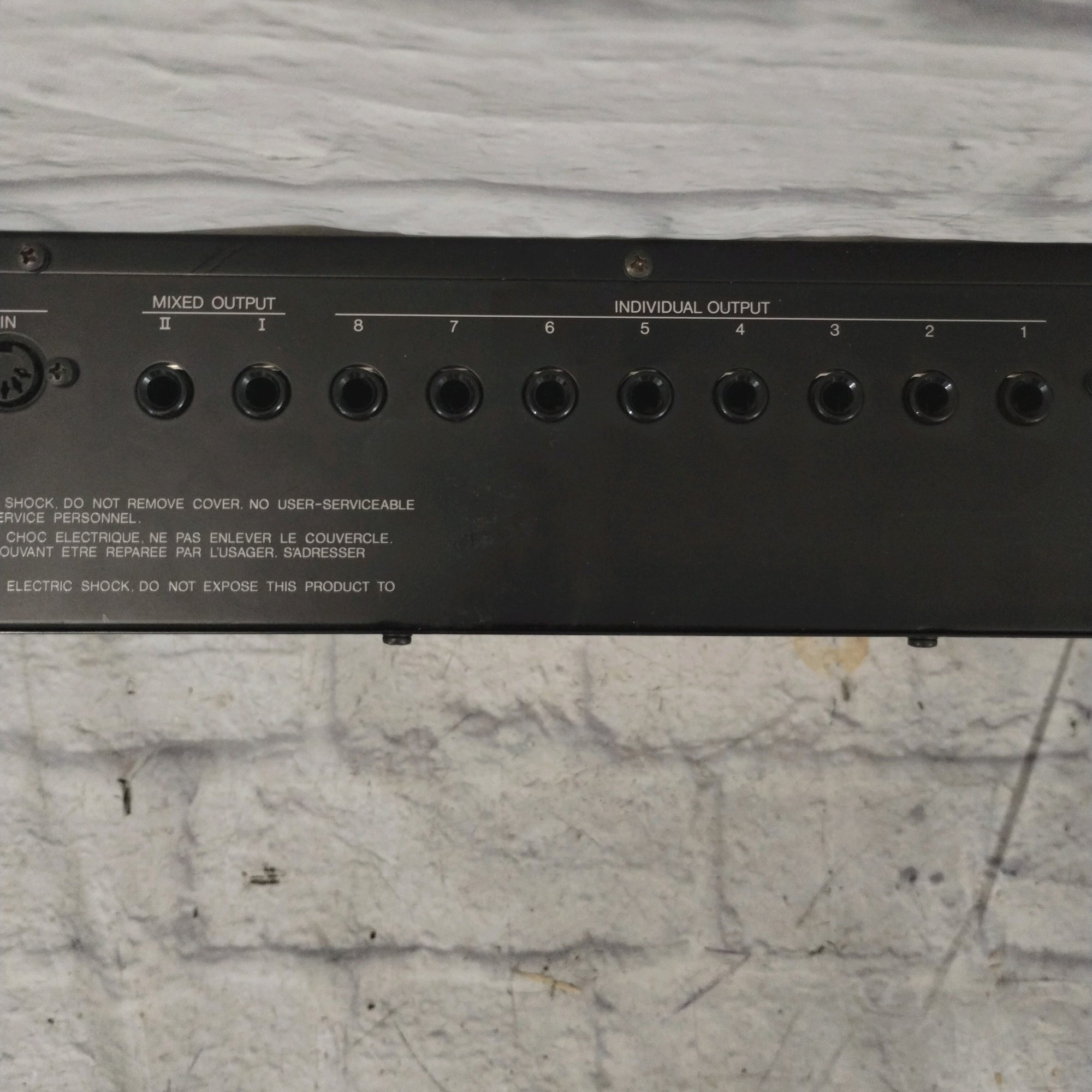 Yamaha TX802 FM Tone Generator DX7 Sounds Rack Synthesizer