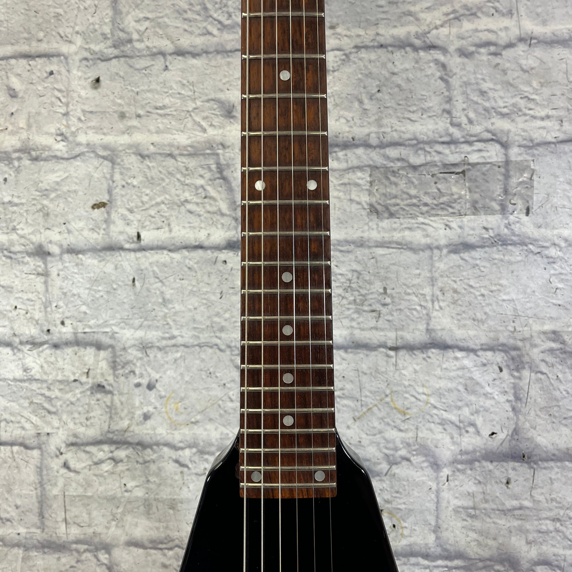 Lotus Full Scale 24 Fret Mini V Electric Guitar (Seymour Duncan Invader)