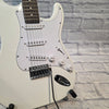 Rafferty Guitars White Strat Electric Guitar