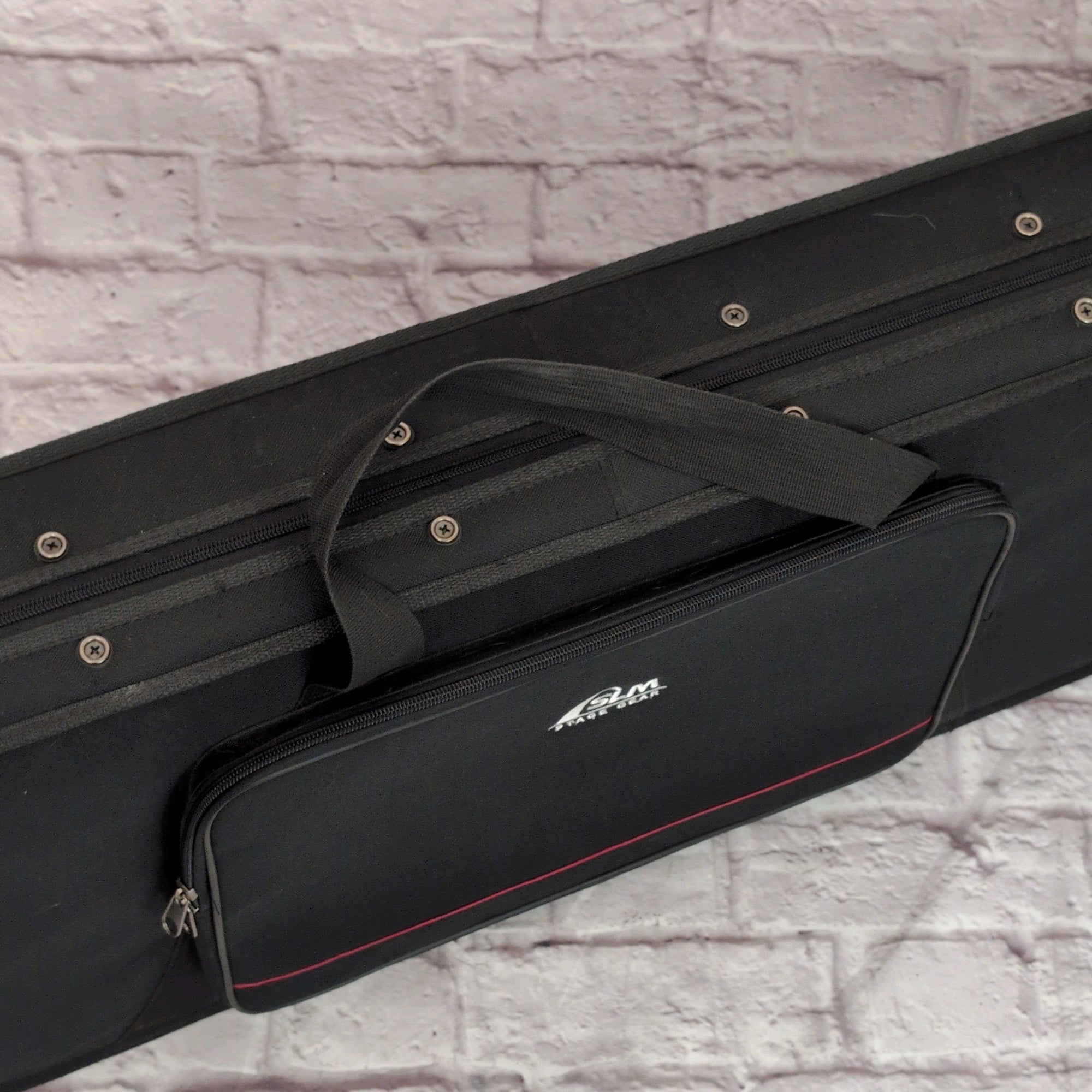 SLM Stage Gear Electric Bass Guitar Foam Hard Case