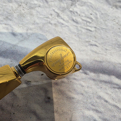 Guyker Professional Gold Tuning Machines 1.21 Ratio (6 Count) Tuners