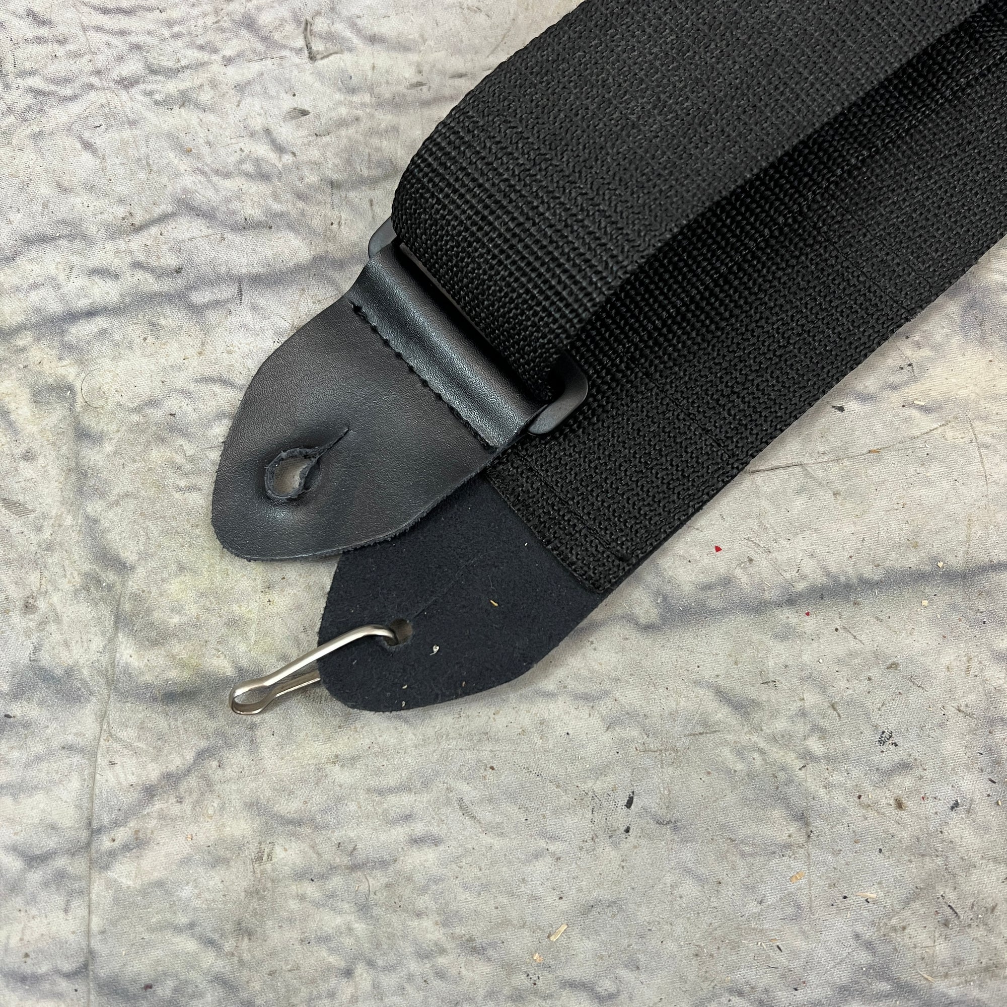 Unknown Black Nylon Guitar Strap