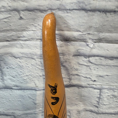 Unknown Dried Gourd Guiro Drum Stand