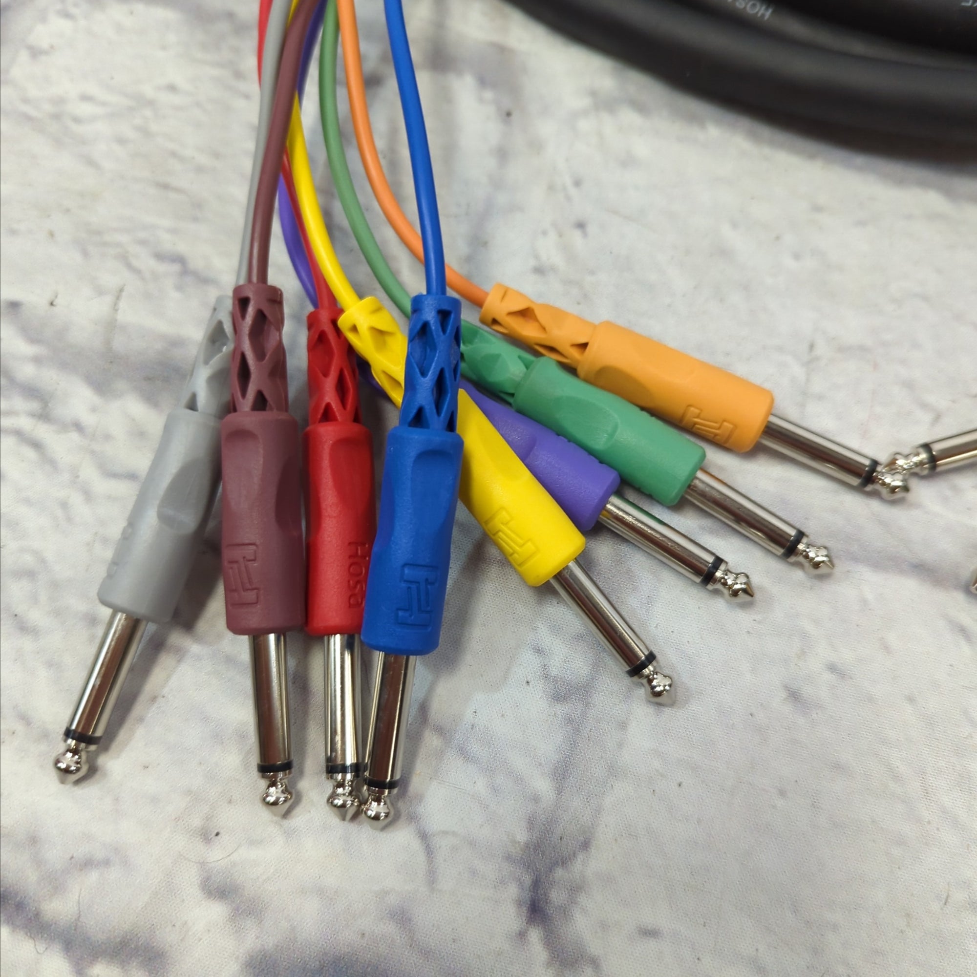Hosa 8 Channel TRS to TRS  Snake 12"
