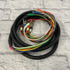 Hosa 10" 10 foot RCA to 1/4" TS 8 Channel Recording Snake