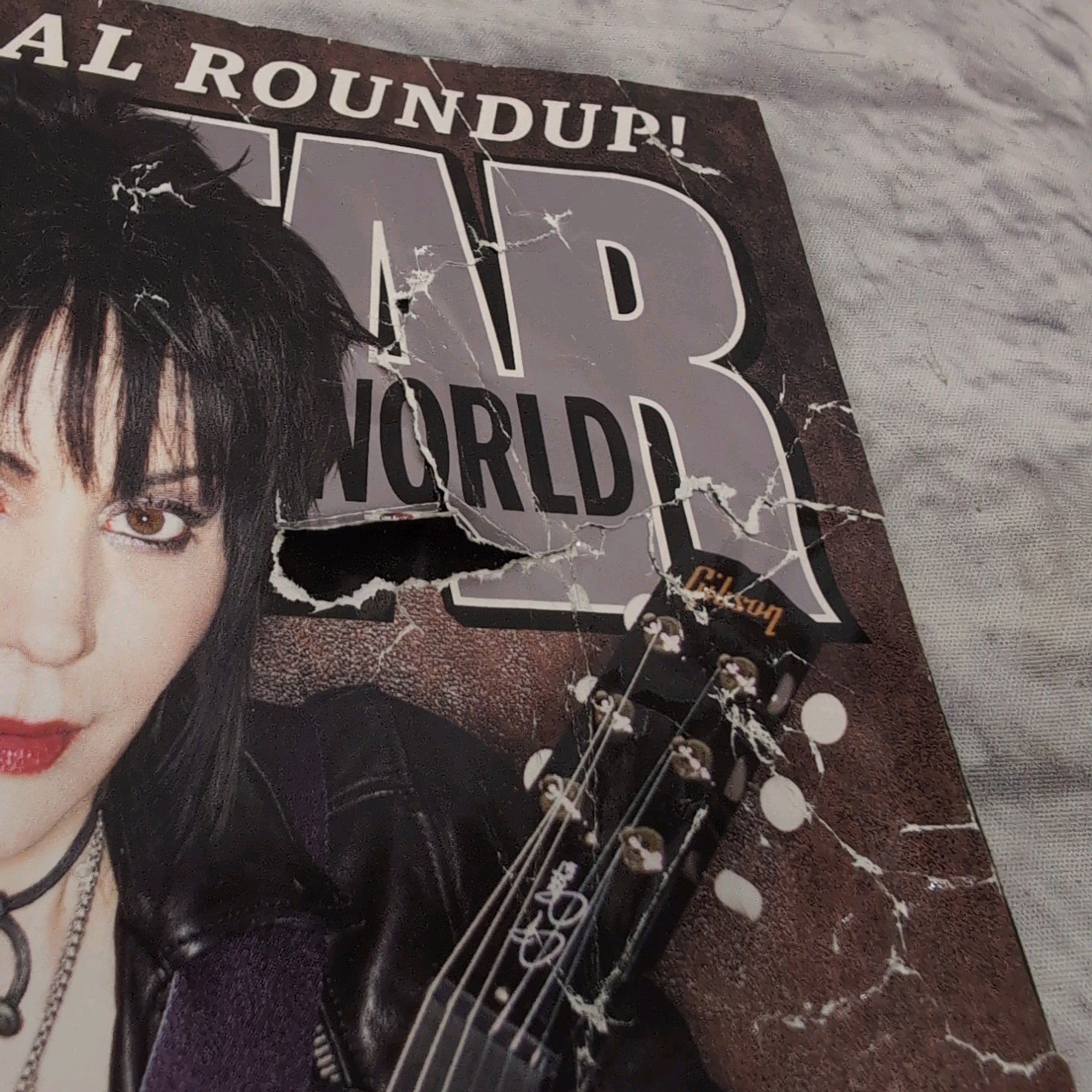 guitar pedal magazine Guitar World May 2015 | Joan Jett | Judas Priest | Fuzz Pedal Roundup