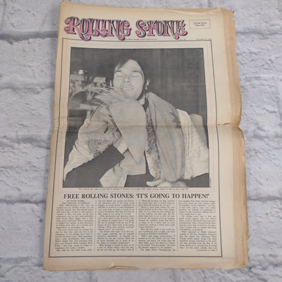 Vintage Rolling Stone Magazine - No 49 December 27 1969 - Mick Jagger Cover