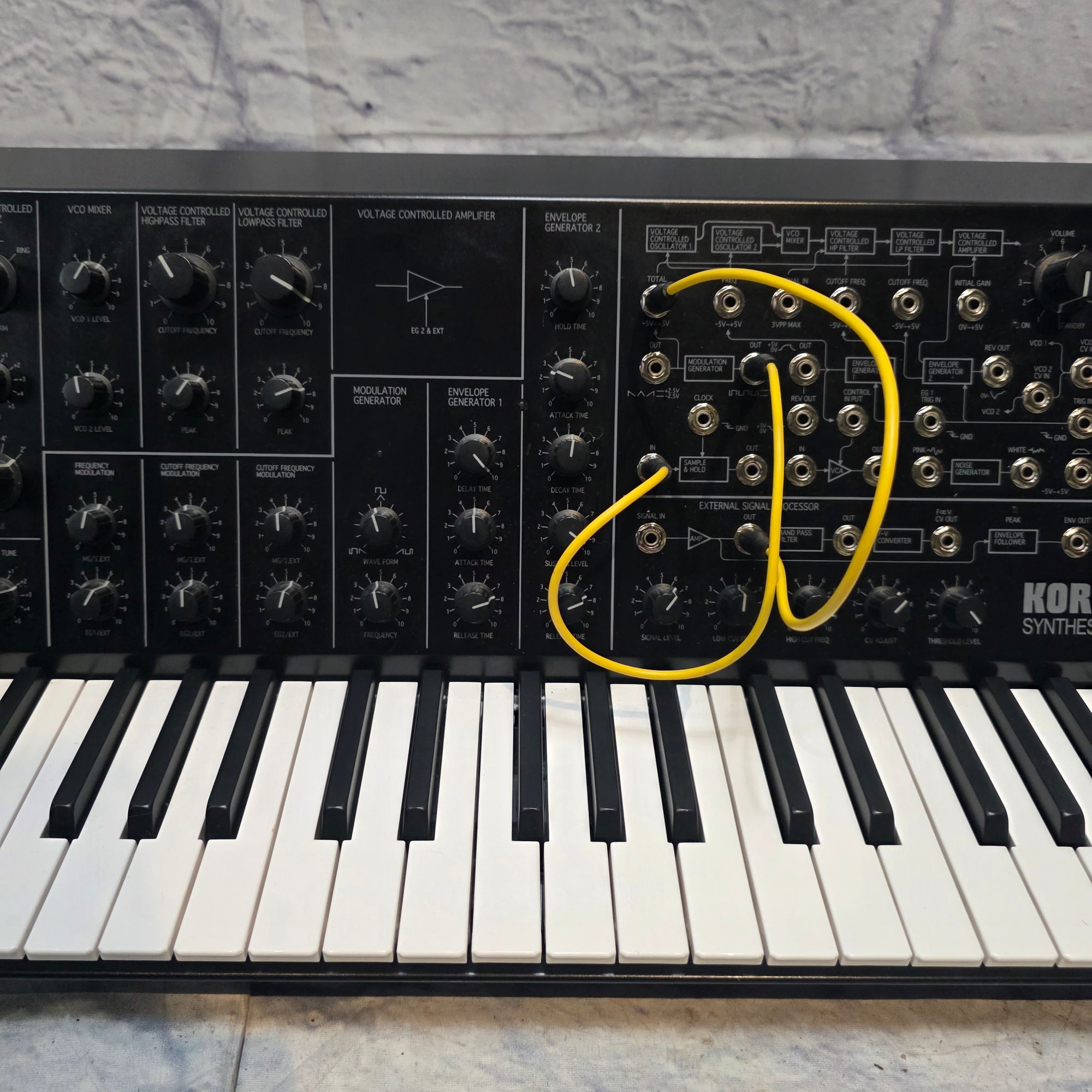 Korg MS-20 Mini Analog Synth With Patch Cables