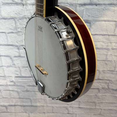 Michael Kelly 6 String Banjitar Banjo Guitar w/ case