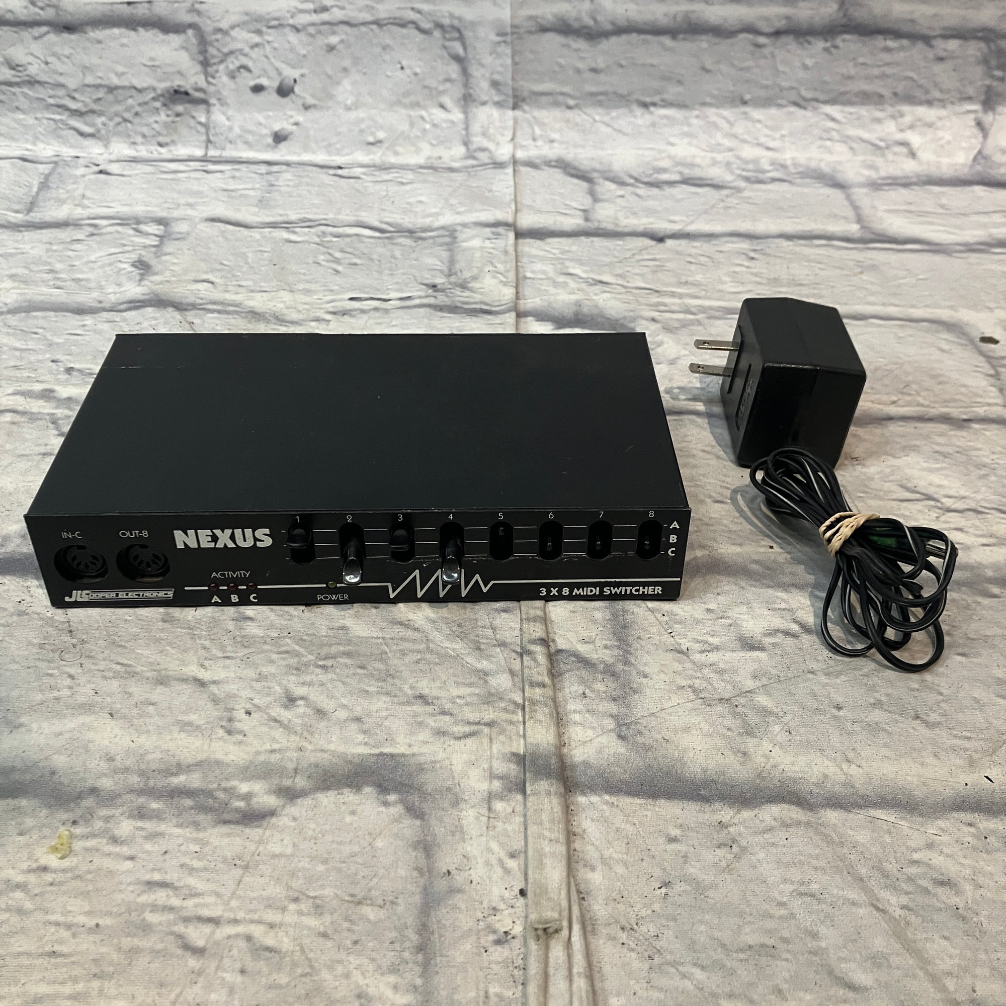 JL Cooper Electronics Nexus 3 x 8 MIDI Switcher