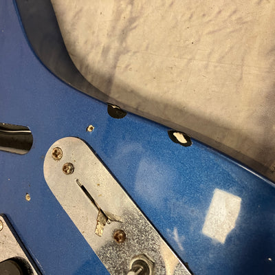 Unknown Blue Telecaster Style Body