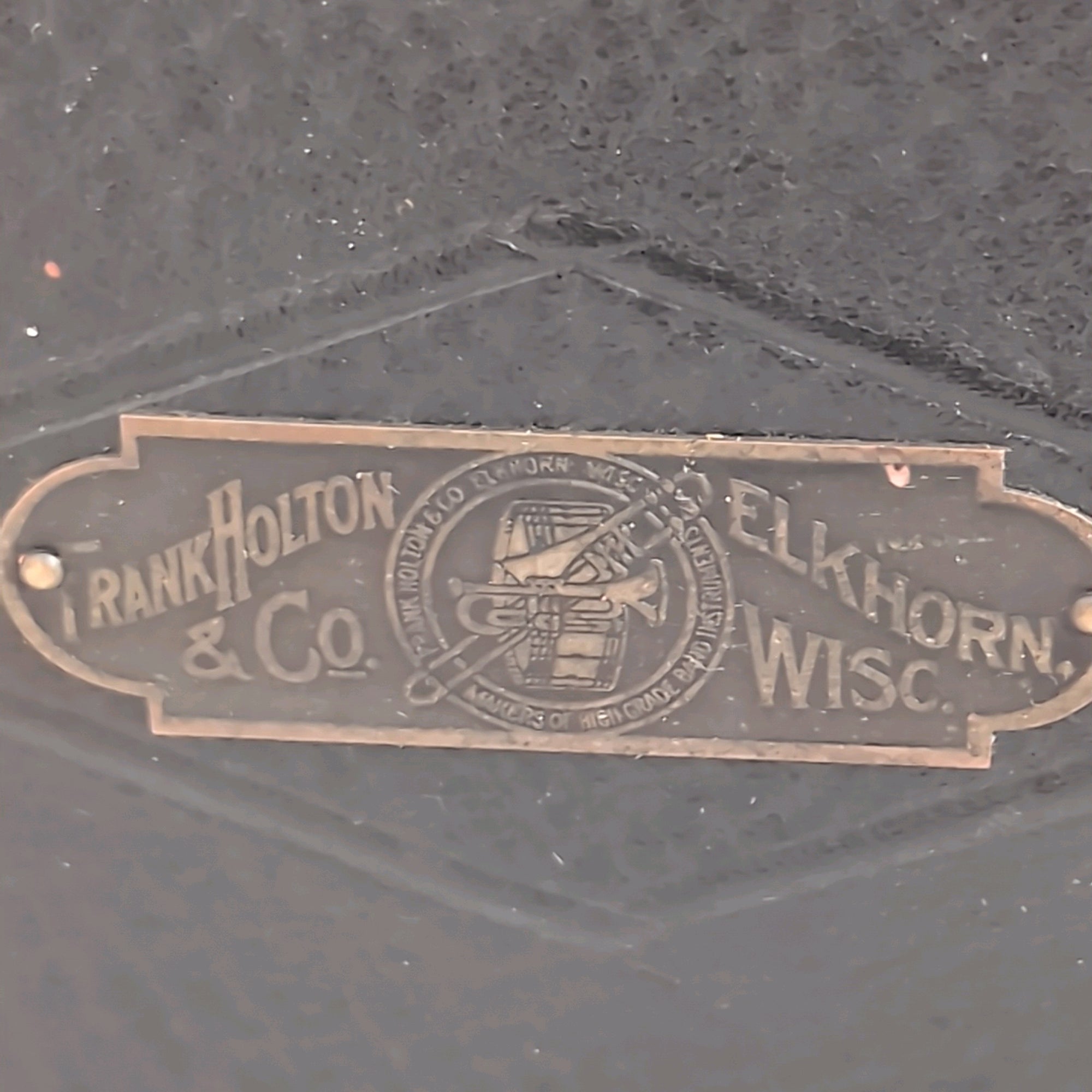 Vintage The Martin Instrument Co. Elkhart Ind. Trombone 1914 Silver