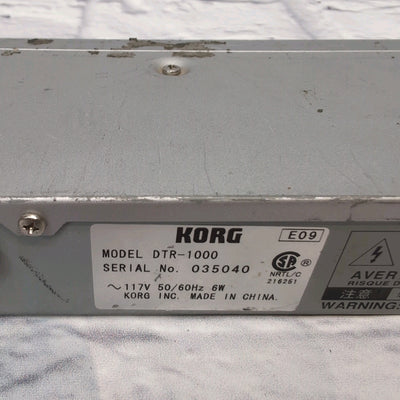 Korg DTR-1000 Rack Tuner