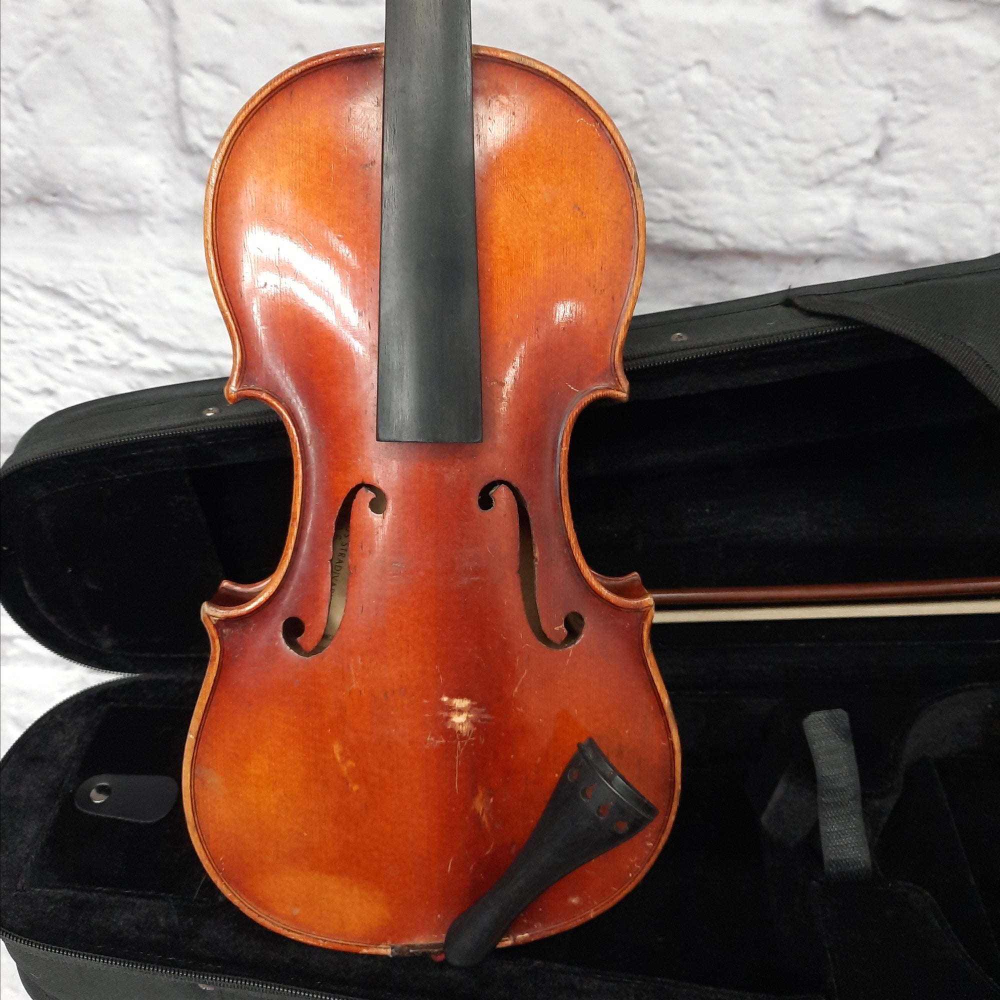Anton Becker 3/4 Violin Body only (Project missing parts) AS IS