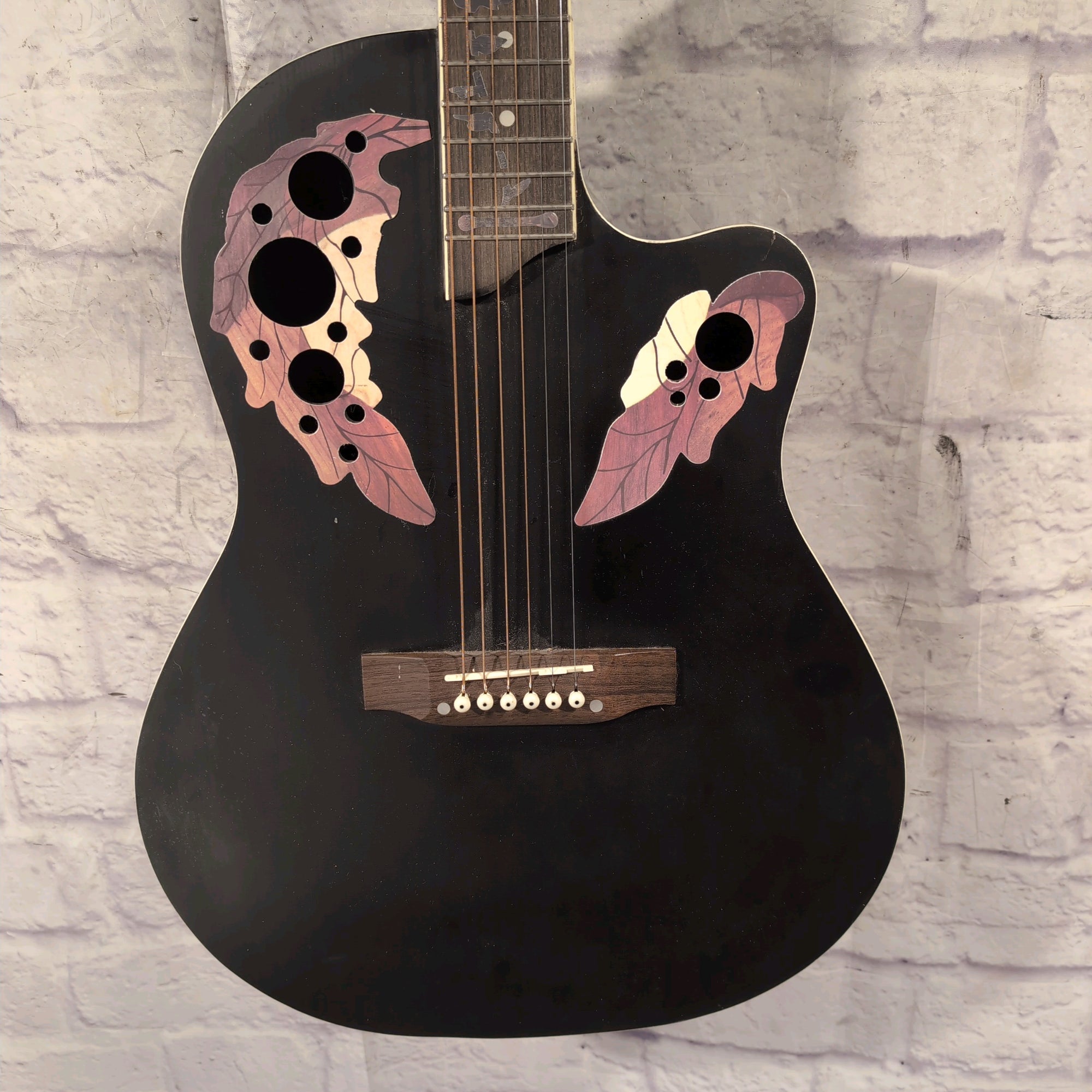 Unknown Ovation Style Acoustic Guitar AS-IS