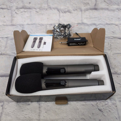 Aveek Dual Handheld Wireless Microphone Set
