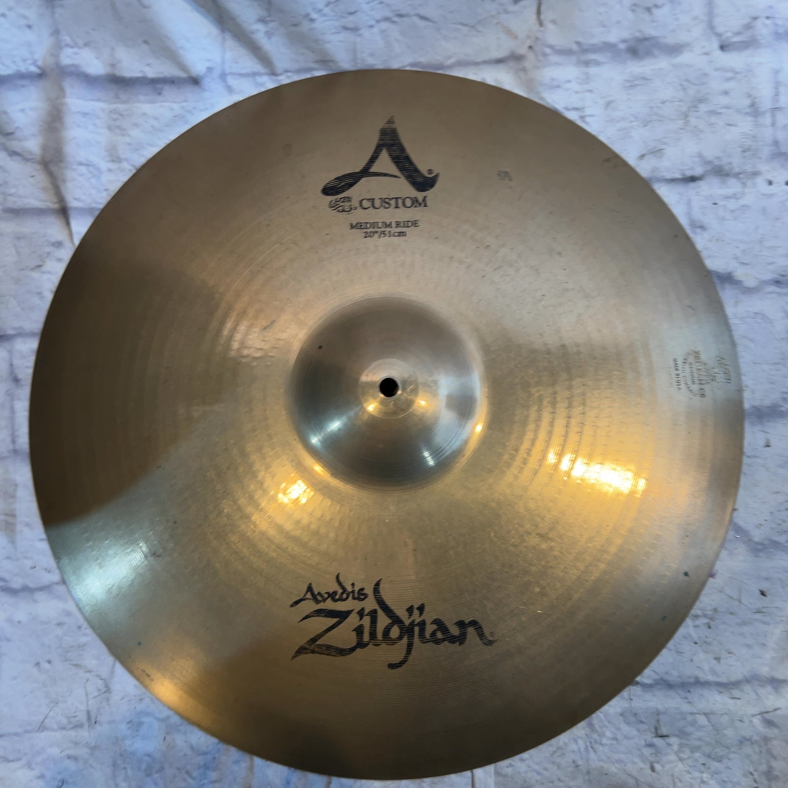 Zildjian 20 A Custom Medium Ride Cymbal