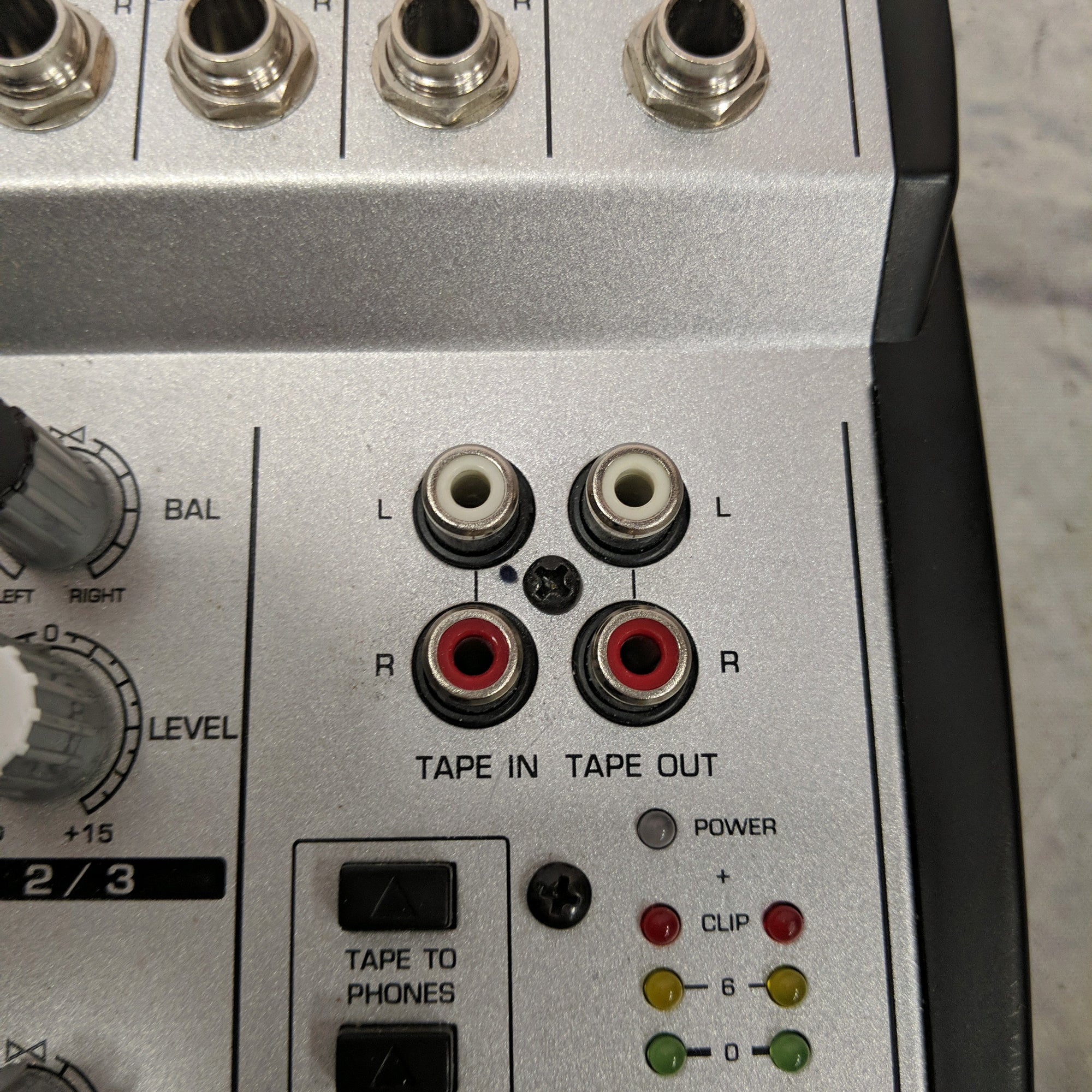 Behringer Eurorack UB502 5 Channel Mixer with Power Supply