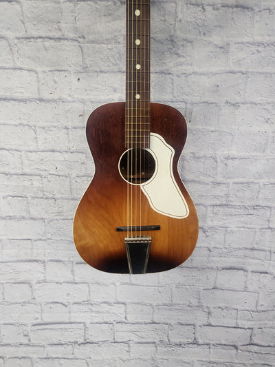 Airline Vintage S-68-WN Parlor Acoustic Guitar