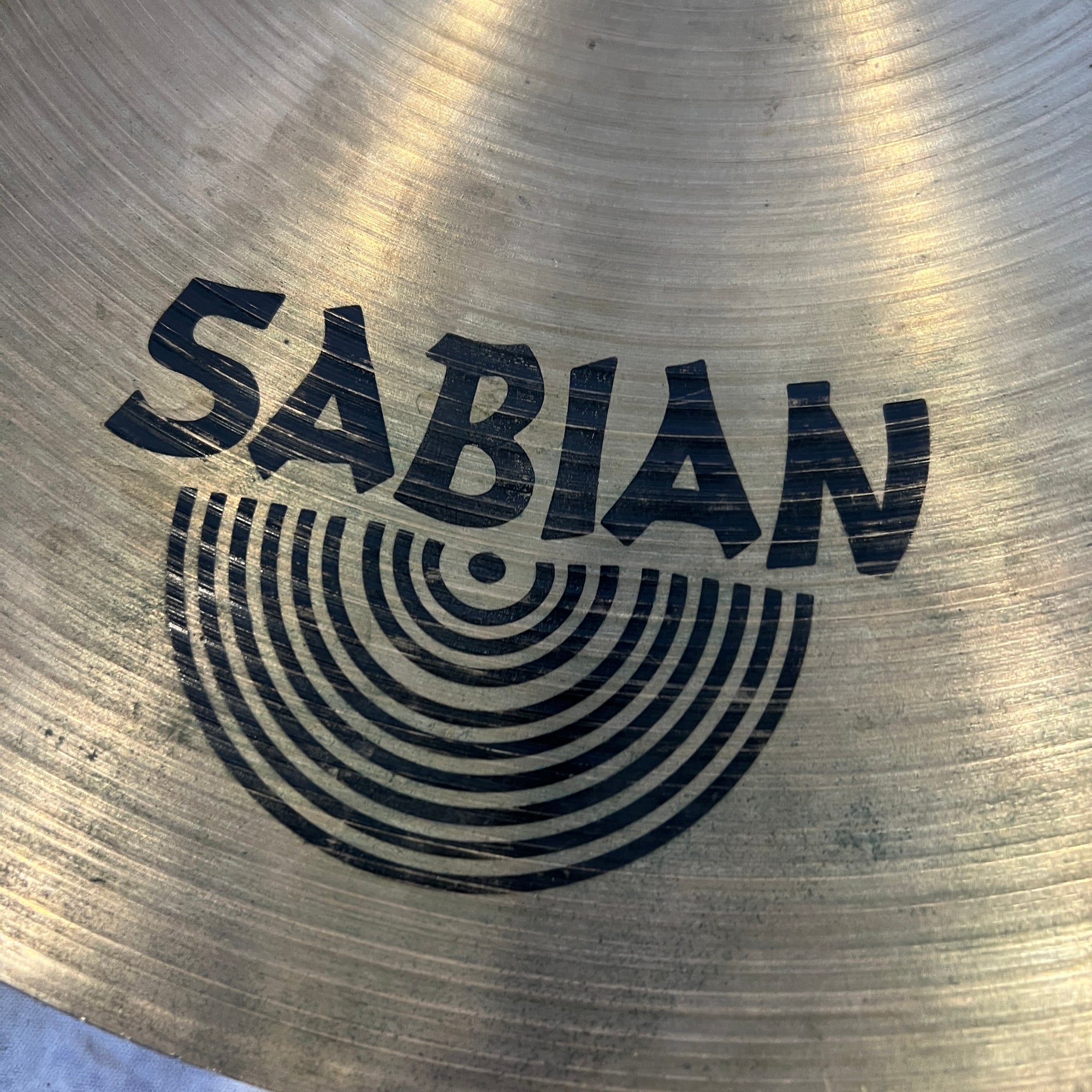 Sabian 16 Thin Crash Early 80s Repaired Crack
