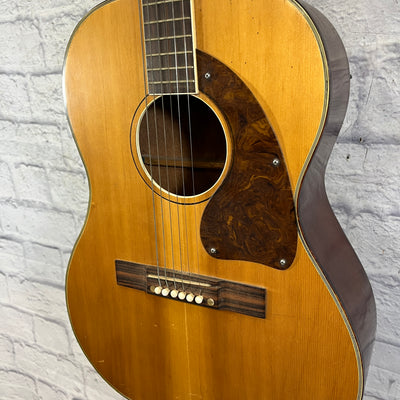 Kimberly Vintage Acoustic Guitar Open Book Headstock