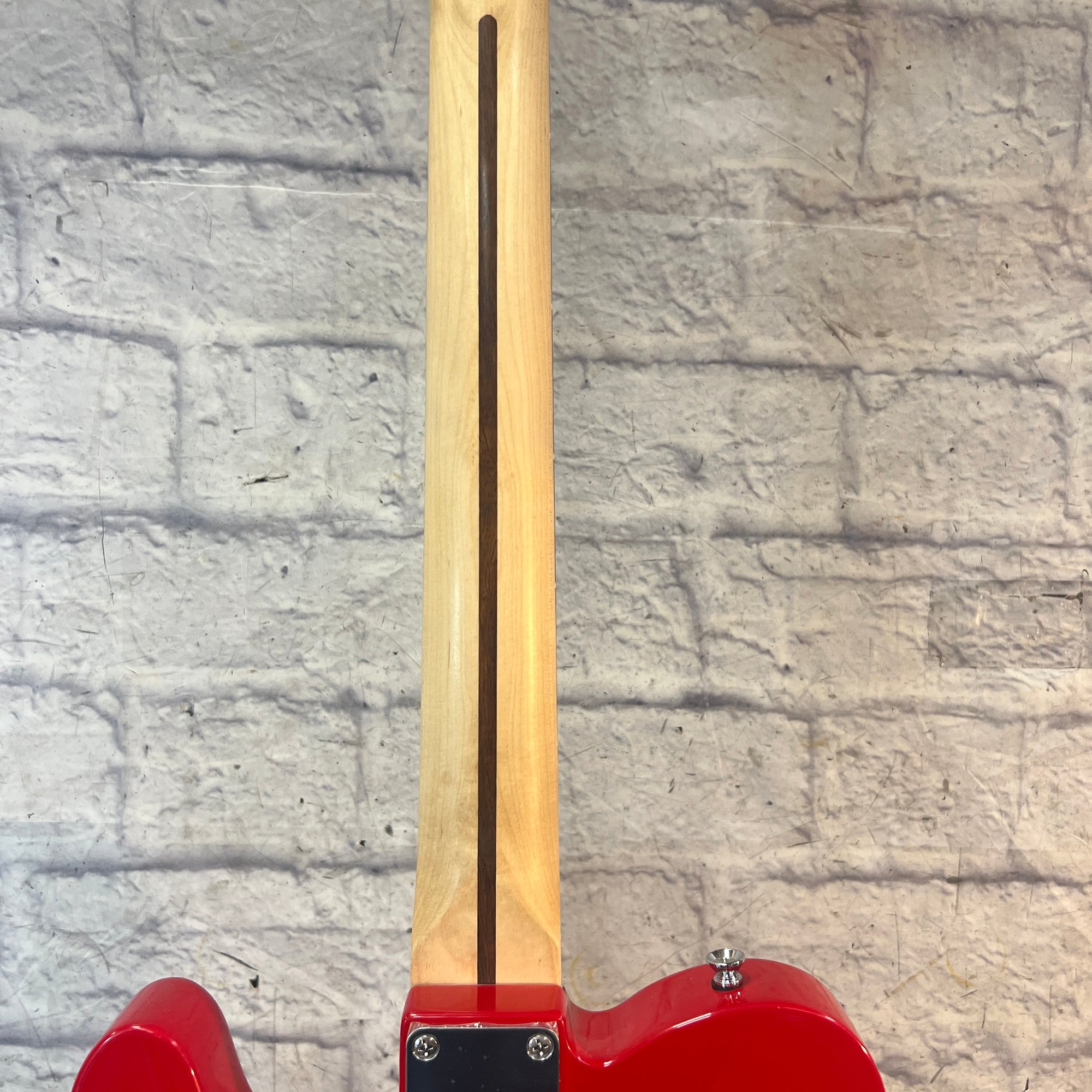 Squier Sonic Telecaster Red with White Pearl Pickguard Electric Guitar