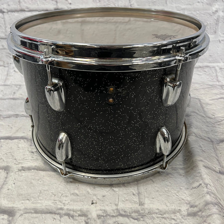 Slingerland 1964 13x9 Black Sparkle Rack Tom