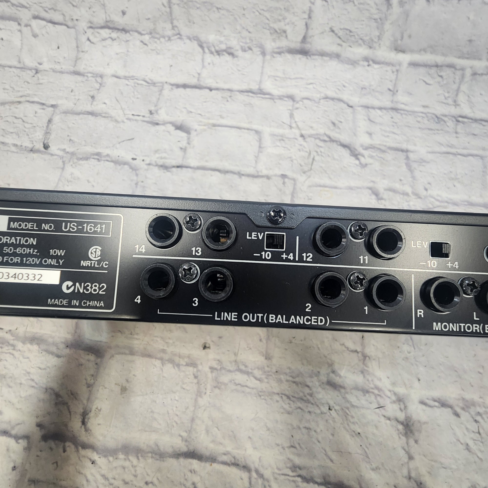 Tascam US1641 Rack Interface