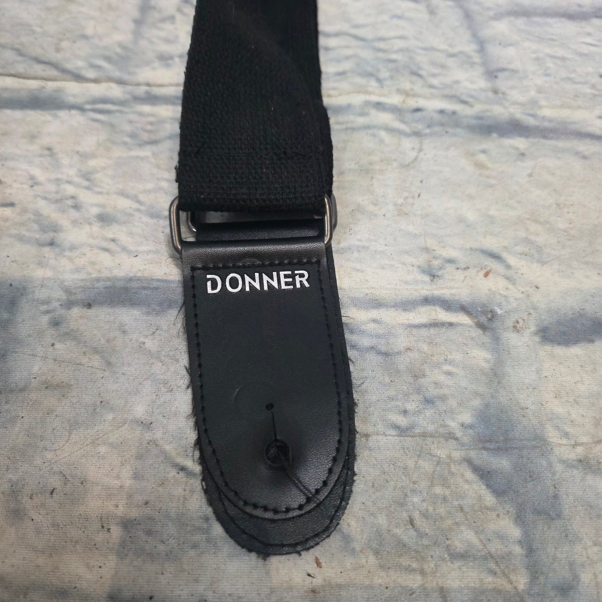 Donner Black Guitar Strap Strap