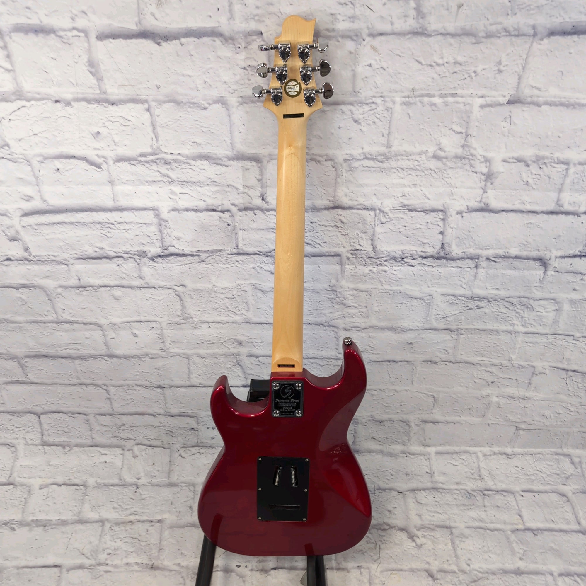 Samick Malibu Strat Style Candy Red Electric Guitar