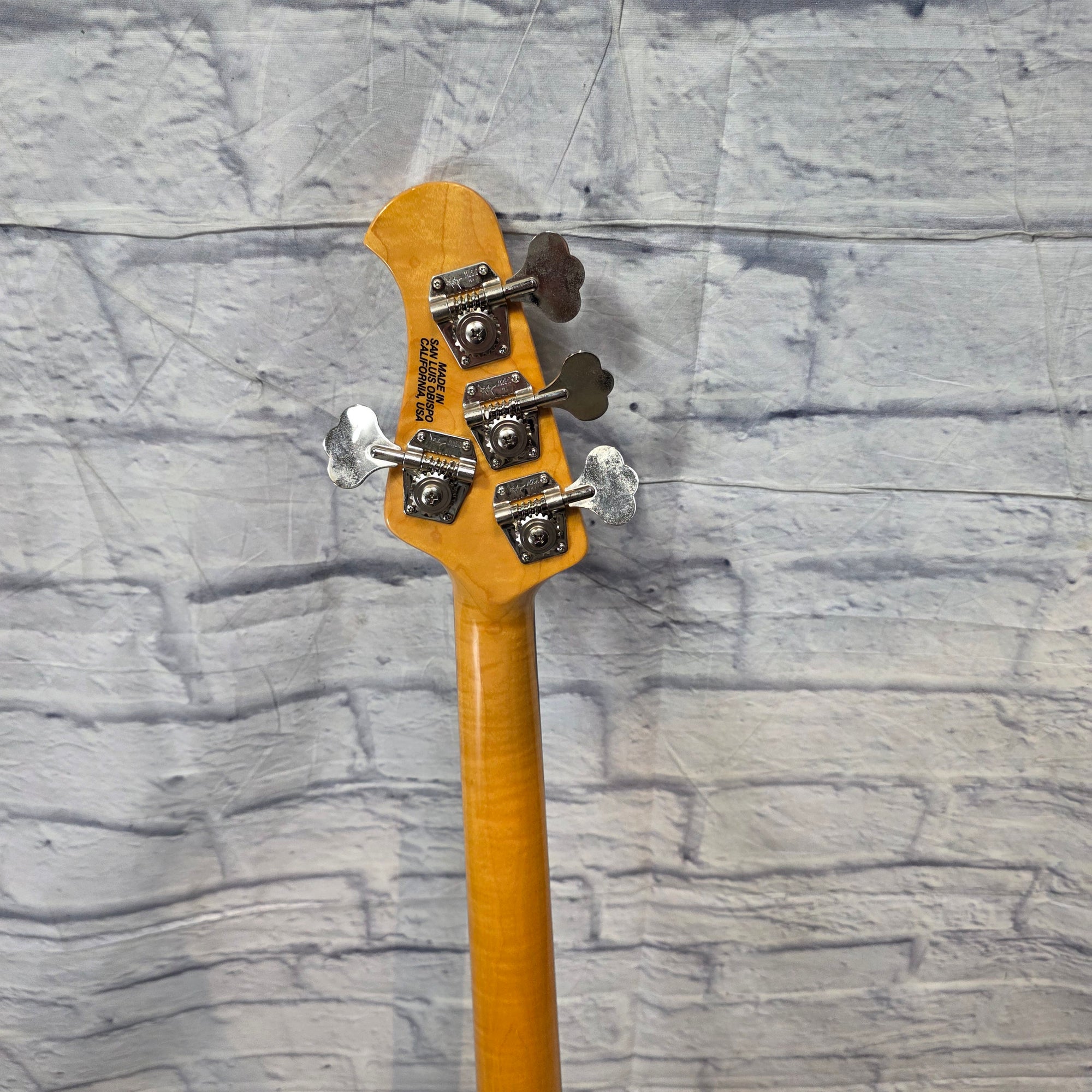 Ernie Ball Music Man Classic Stringray Gold Electric Bass 4 String Bass Guitar