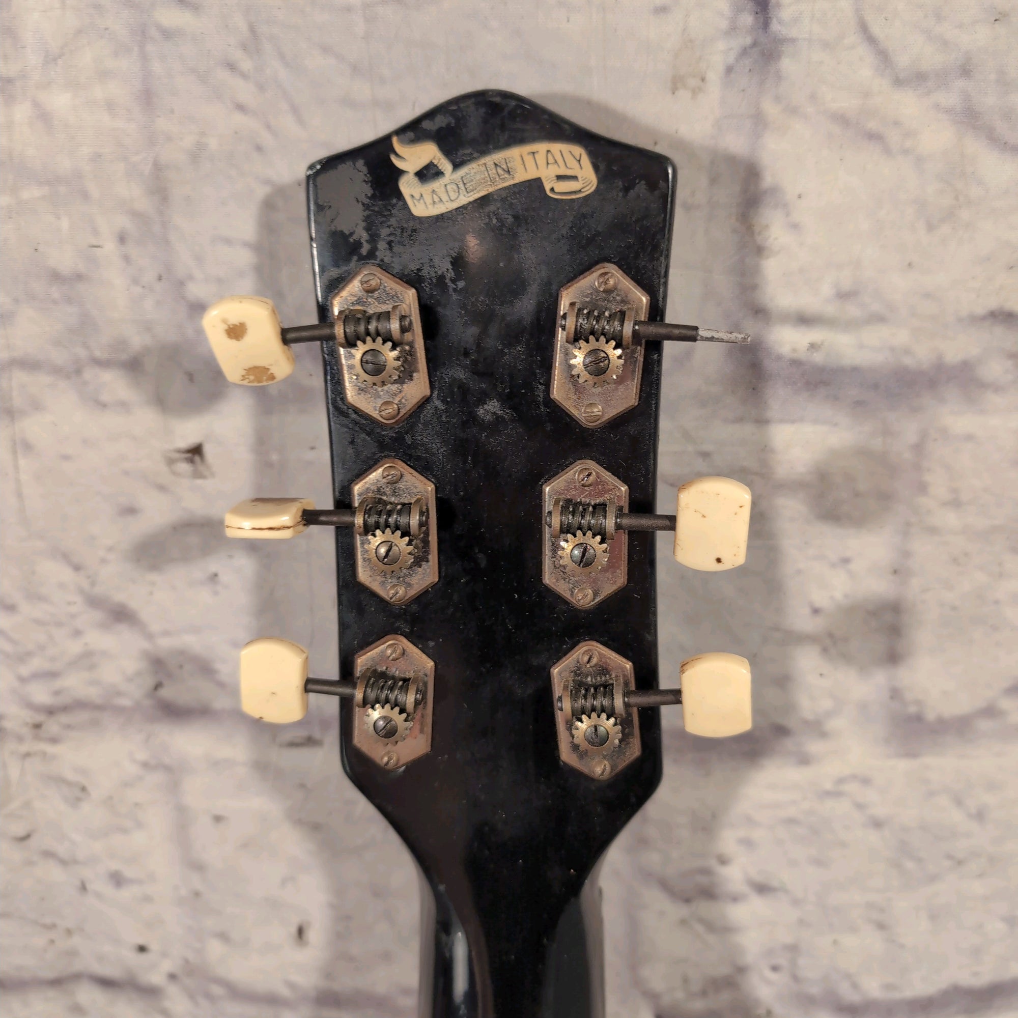 Silvertone Vintage Model 699 Acoustic Guitar Made in Italy