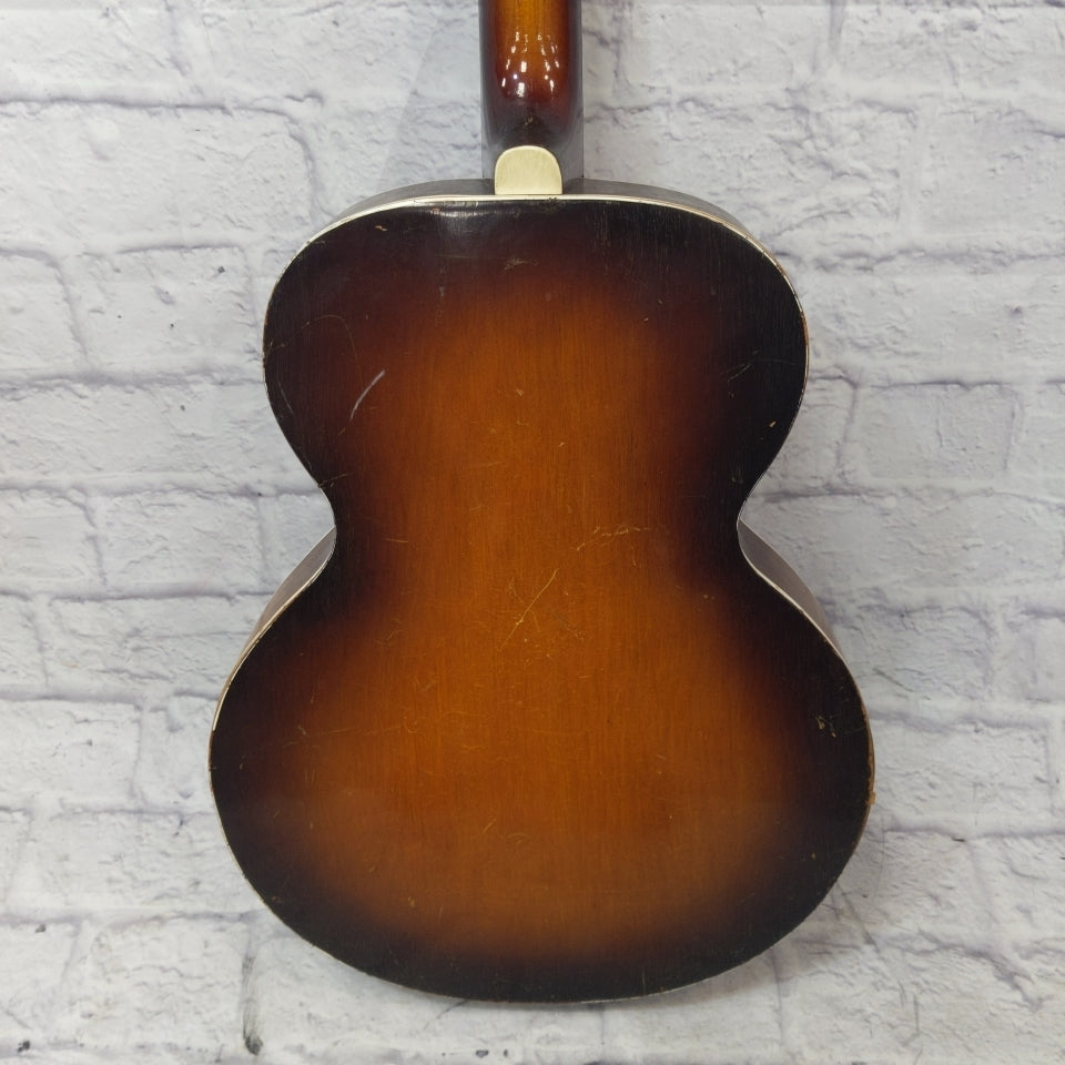 Regal Arch Top Acoustic Project with Dearmond Hershey Bar Pickup