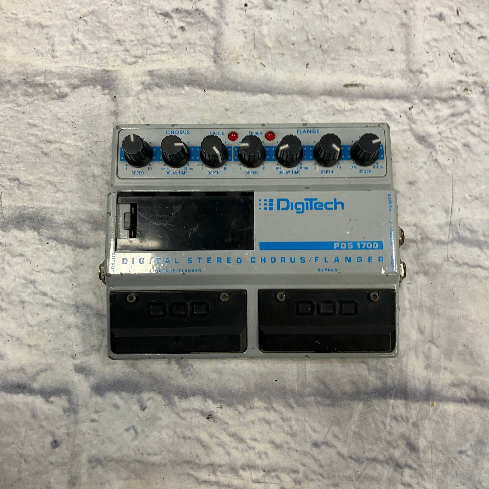 Digitech PDS-1700 Digital Stereo Chorus Flanger Pedal