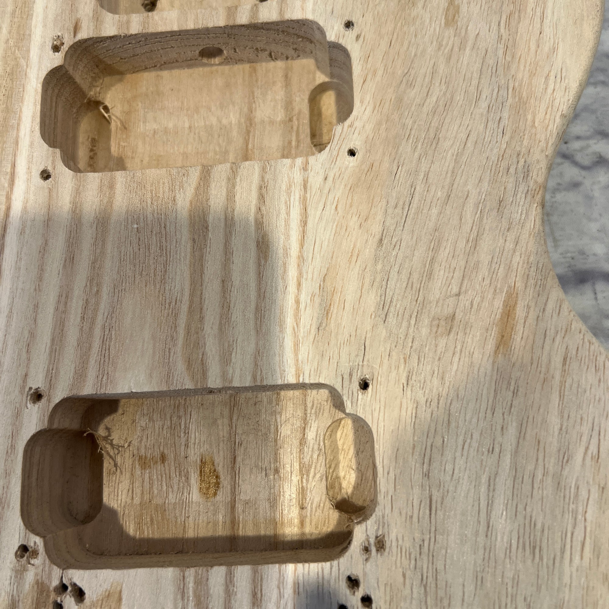Unknown Unfinished LP Style Bolt-On Electric Guitar Body