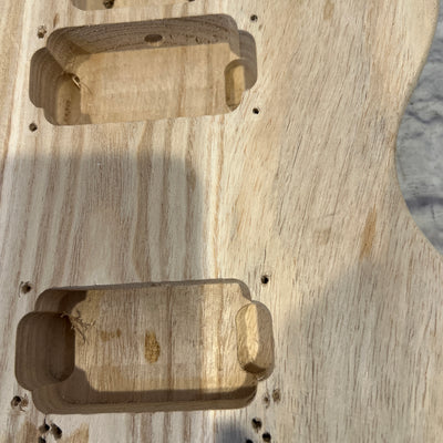 Unknown Unfinished LP Style Bolt-On Electric Guitar Body