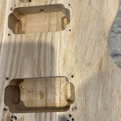 Unknown Unfinished LP Style Bolt-On Electric Guitar Body