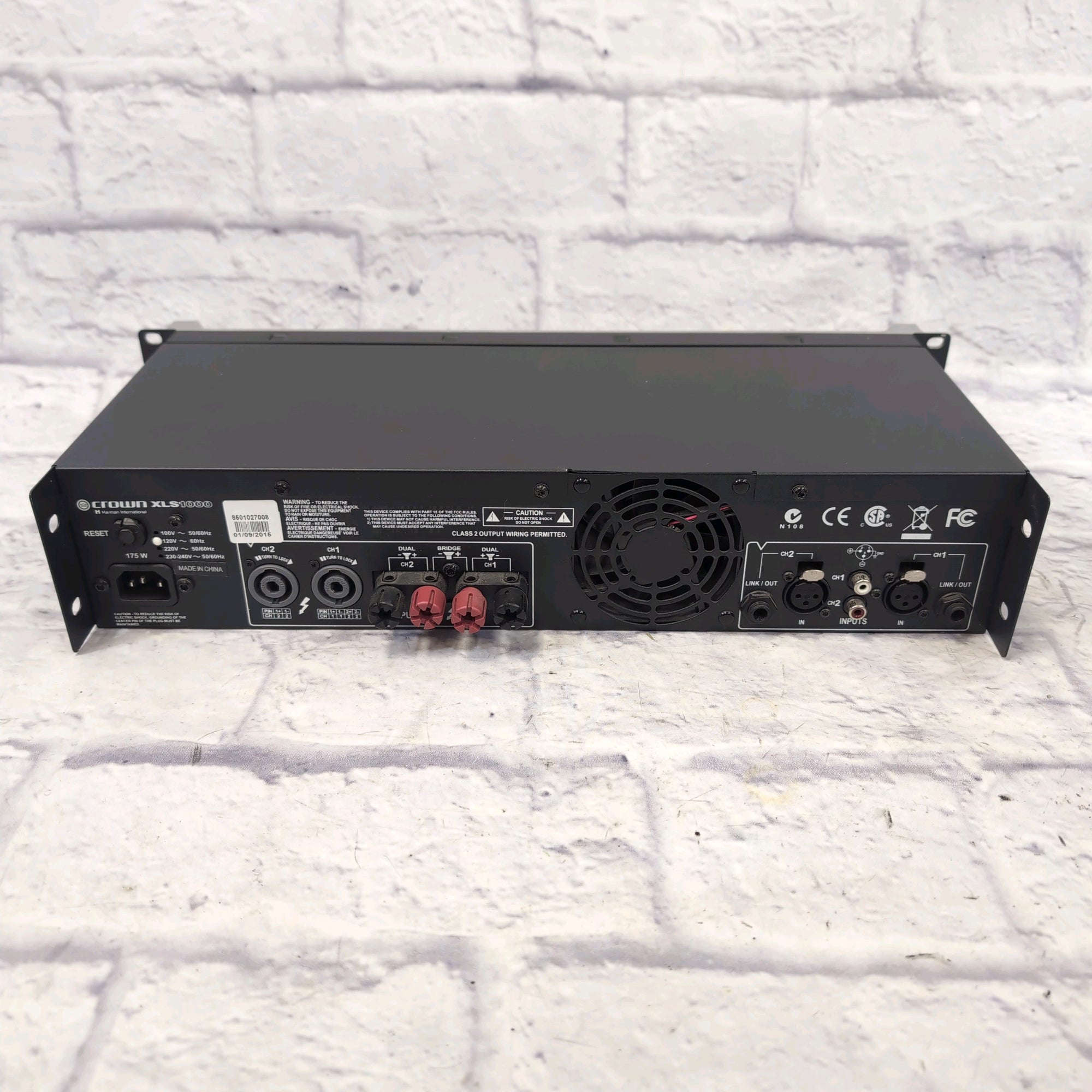 Crown XLS1000 Power Amp
